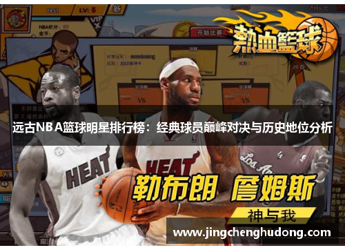 远古NBA篮球明星排行榜：经典球员巅峰对决与历史地位分析